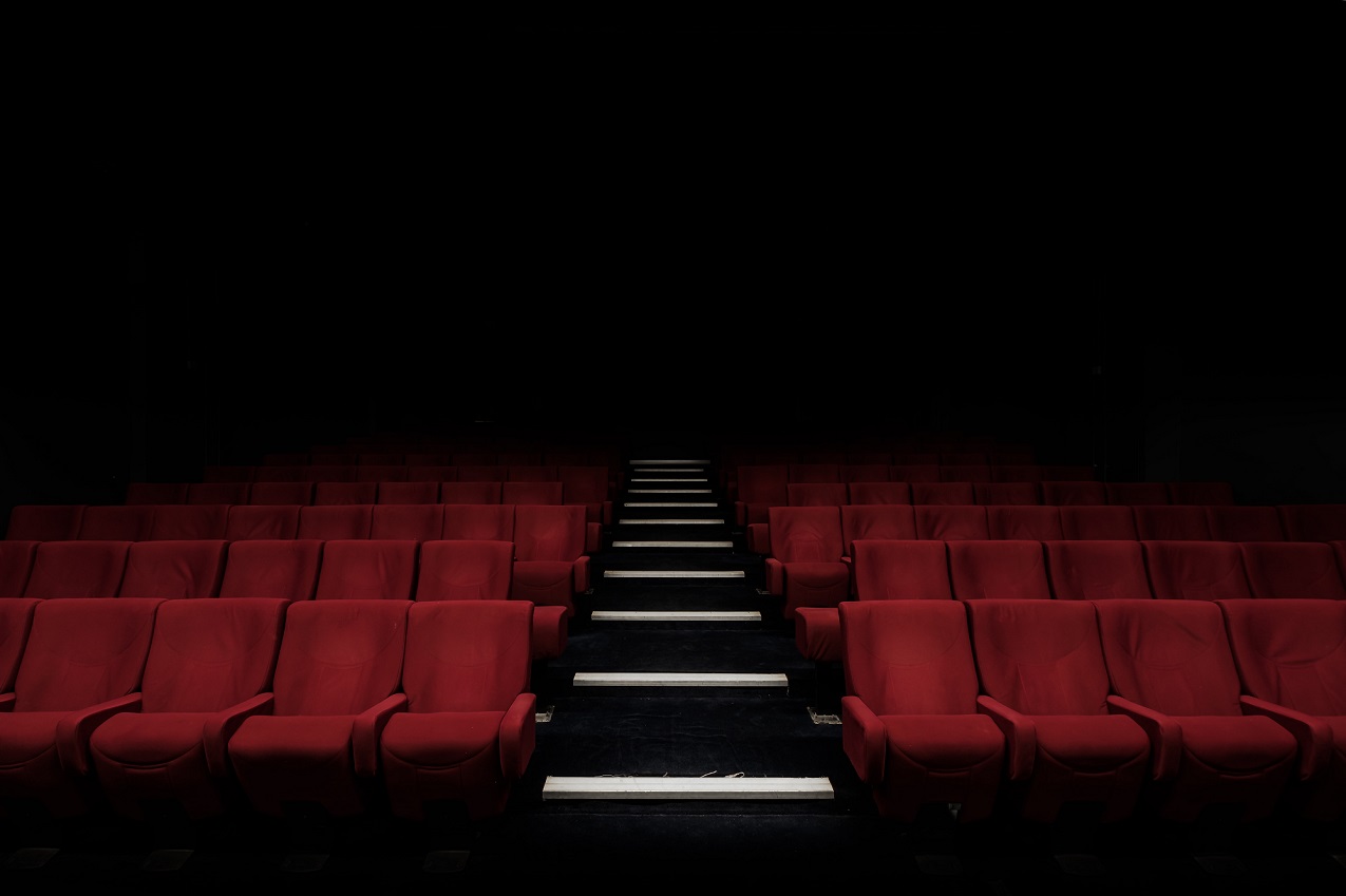 Stock photo of cinema seats