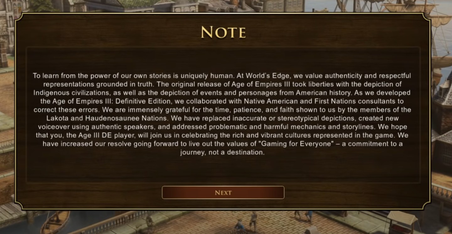 Definitive Note Age of Empires III: Definitive Edition – First Impressions – Trekking ...