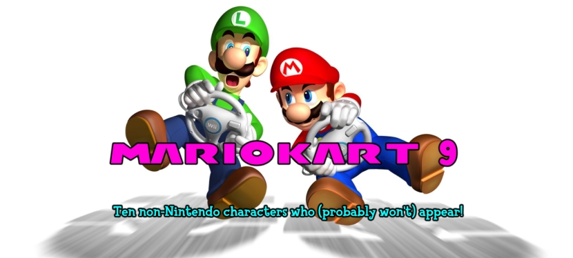 Ten non-Nintendo characters who (probably won’t) appear in Mario Kart 9!