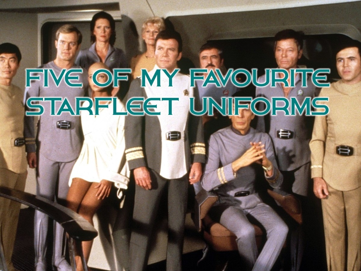 Five of my favourite Starfleet&nbsp;uniforms