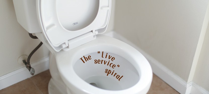 The “live service”&nbsp;spiral