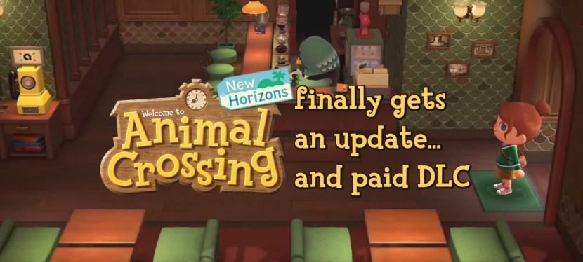 Animal Crossing: New Horizons finally gets an update… and paid&nbsp;DLC