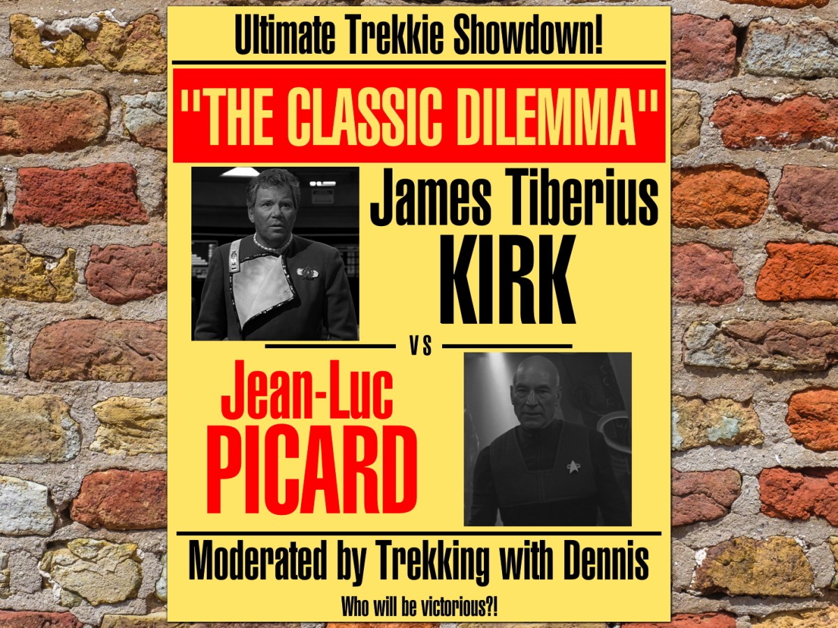 The classic Star Trek dilemma: Kirk or&nbsp;Picard?