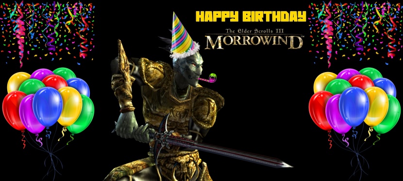 Happy Birthday, Morrowind!