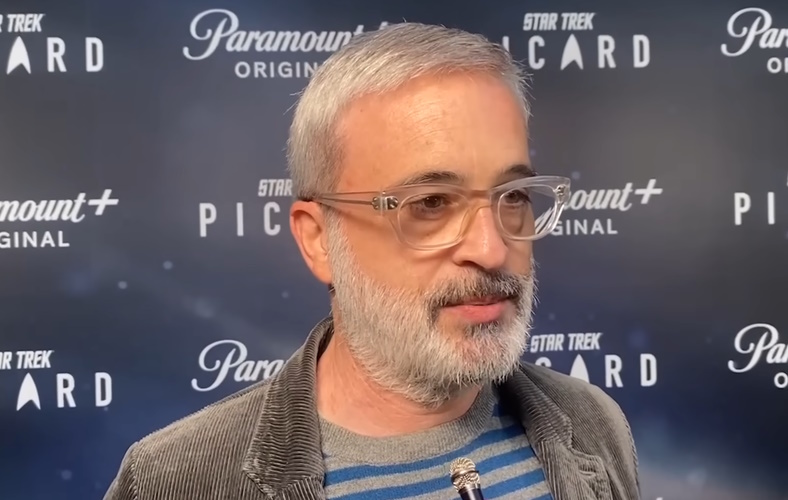 Alex Kurtzman at the premiere of Star Trek: Picard Season 3.