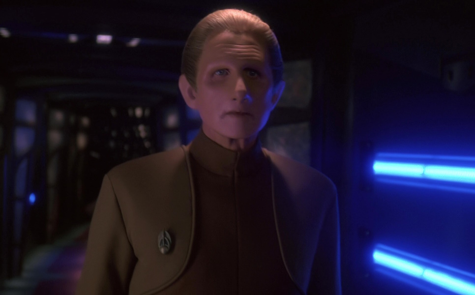 Still frame from What We Left Behind showing Odo