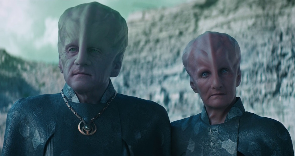 Still frame from If Memory Serves showing two Talosians.