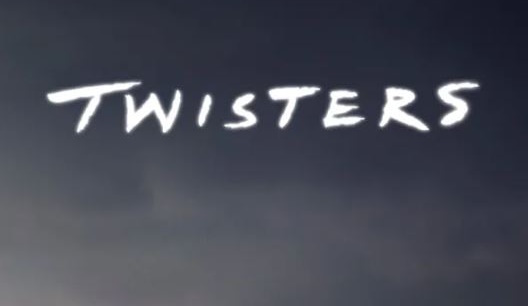 Cropped promo poster for Twisters (2024).
