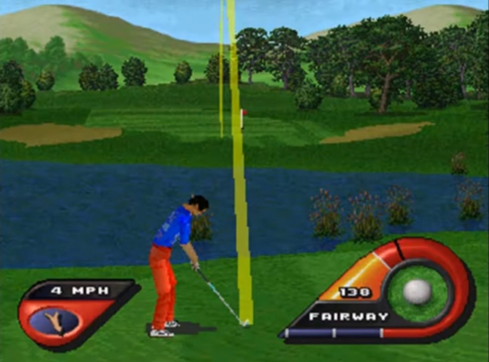 Screenshot of Actua Golf 2 (1997).