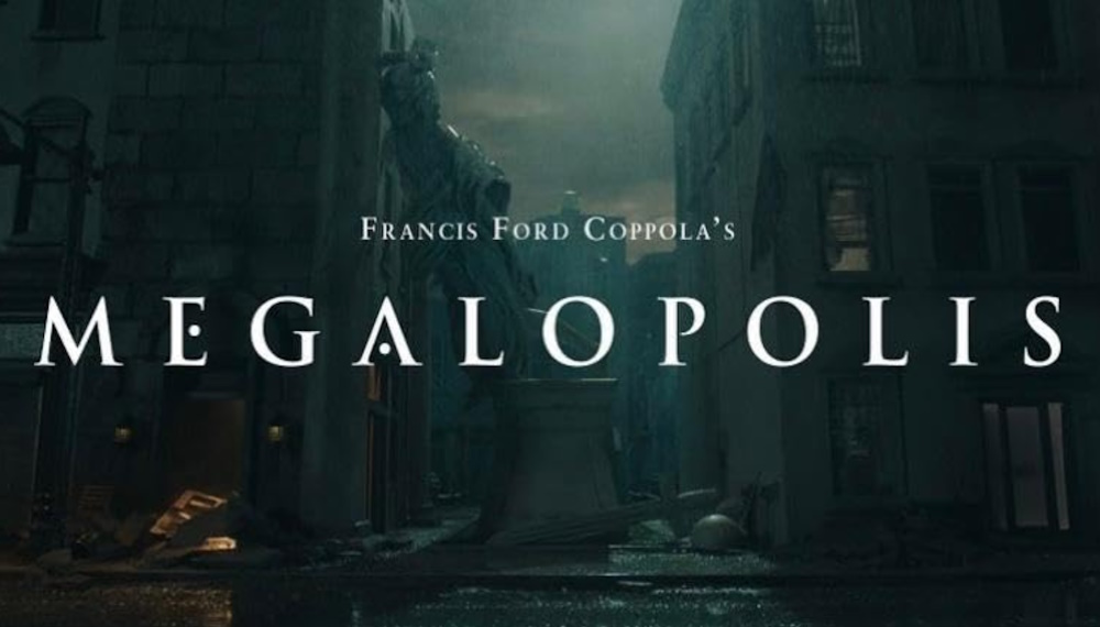 Title card for Megalopolis.