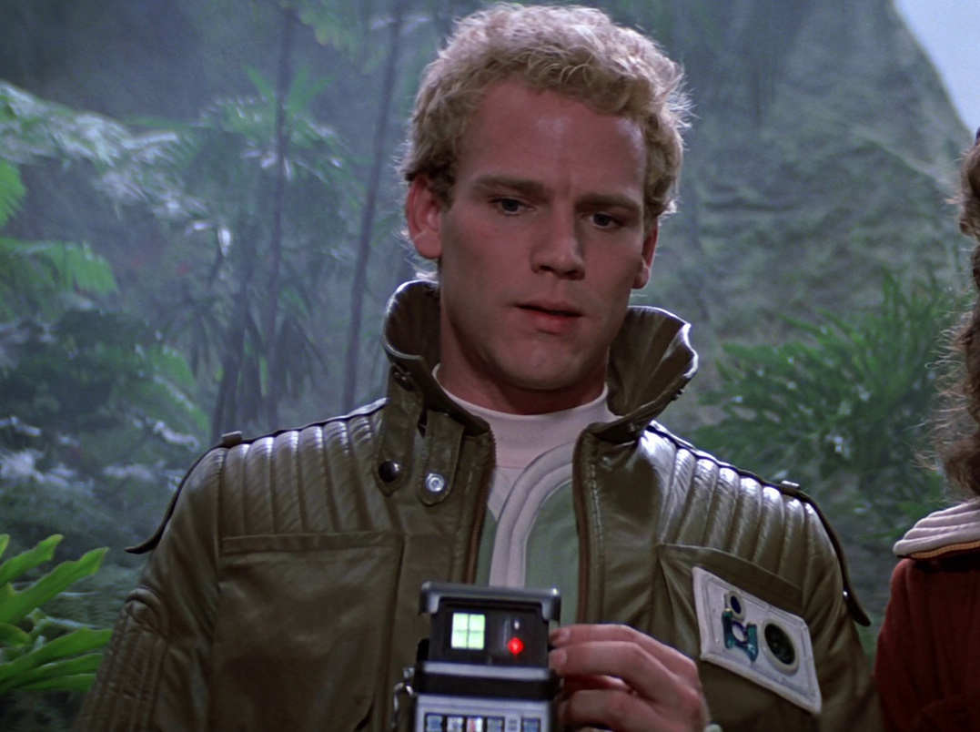 Still frame from Star Trek III: The Search for Spock (1984) showing David Marcus.