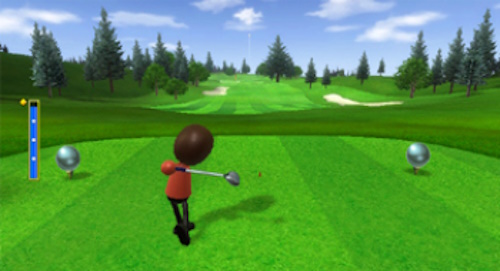 Promo screenshot of Wii Sports (2006).