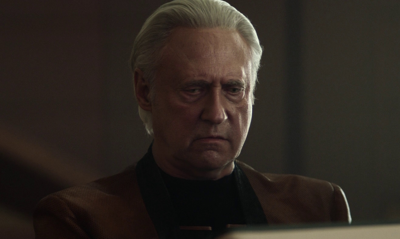 Still frame from Star Trek: Picard Season 3 (2023) showing the character of Data.