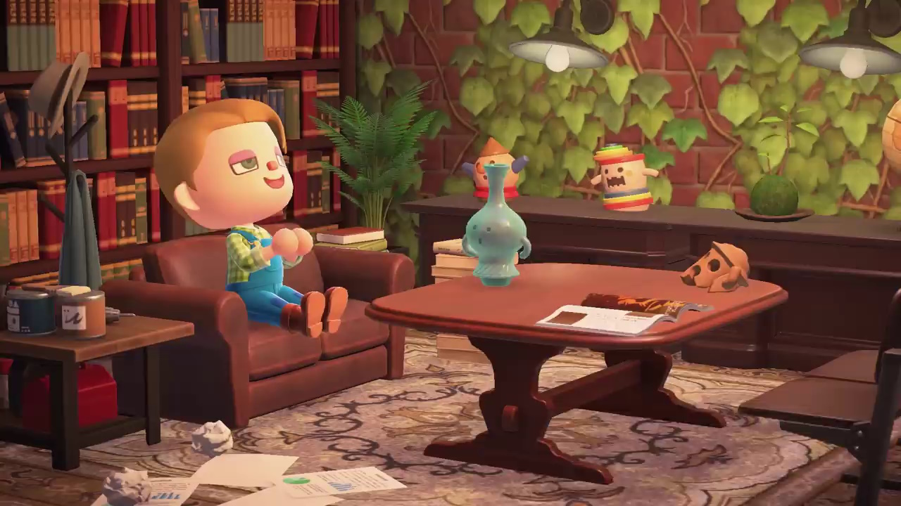 Still frame from the Animal Crossing: New Horizons expansion pack trailer.
