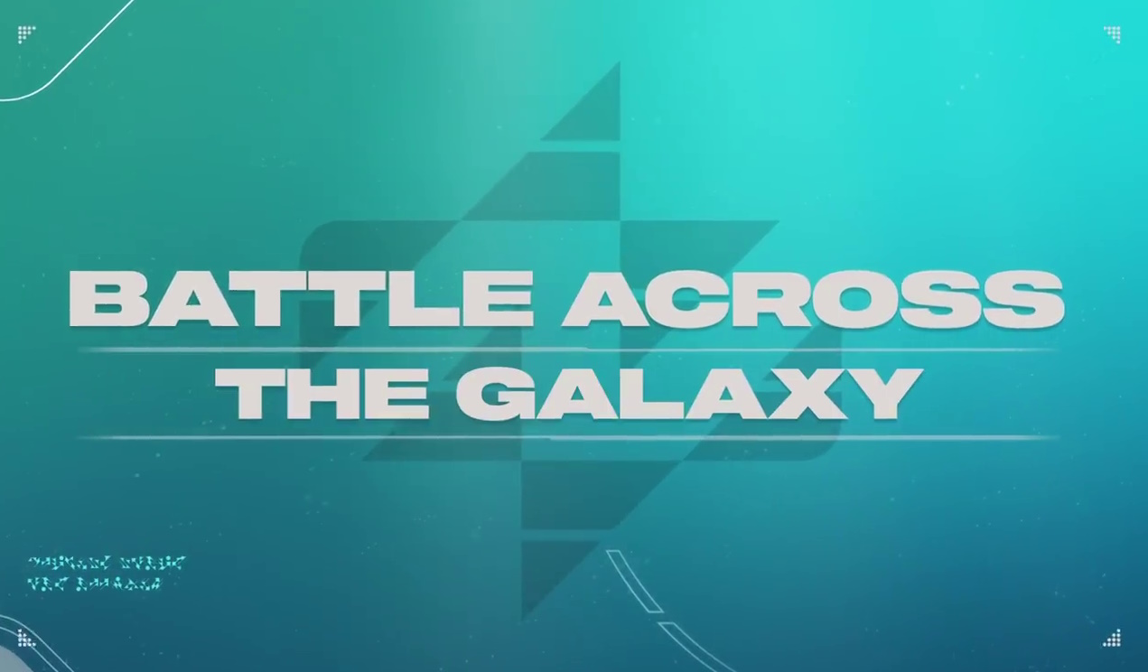 Still frame from the release trailer for Concord (2024) showing the game's tagline.