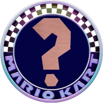 Fictional Mario Kart cup icon.