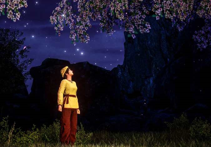 Promo image for Shenmue III showing Shen Hua.