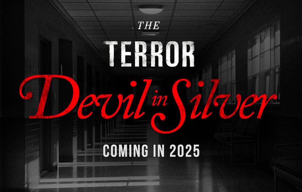 Promo graphic for The Terror: Devil in Silver showing the season's logo.