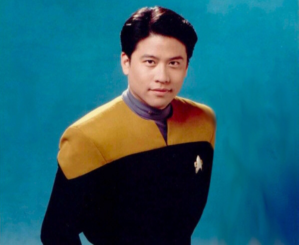 Promotional photo of Garrett Wang as Ensign Harry Kim.