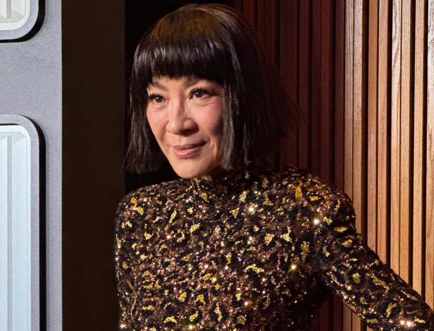 Photograph of actress Michelle Yeoh at the premiere of Star Trek: Section 31 in January 2025.
