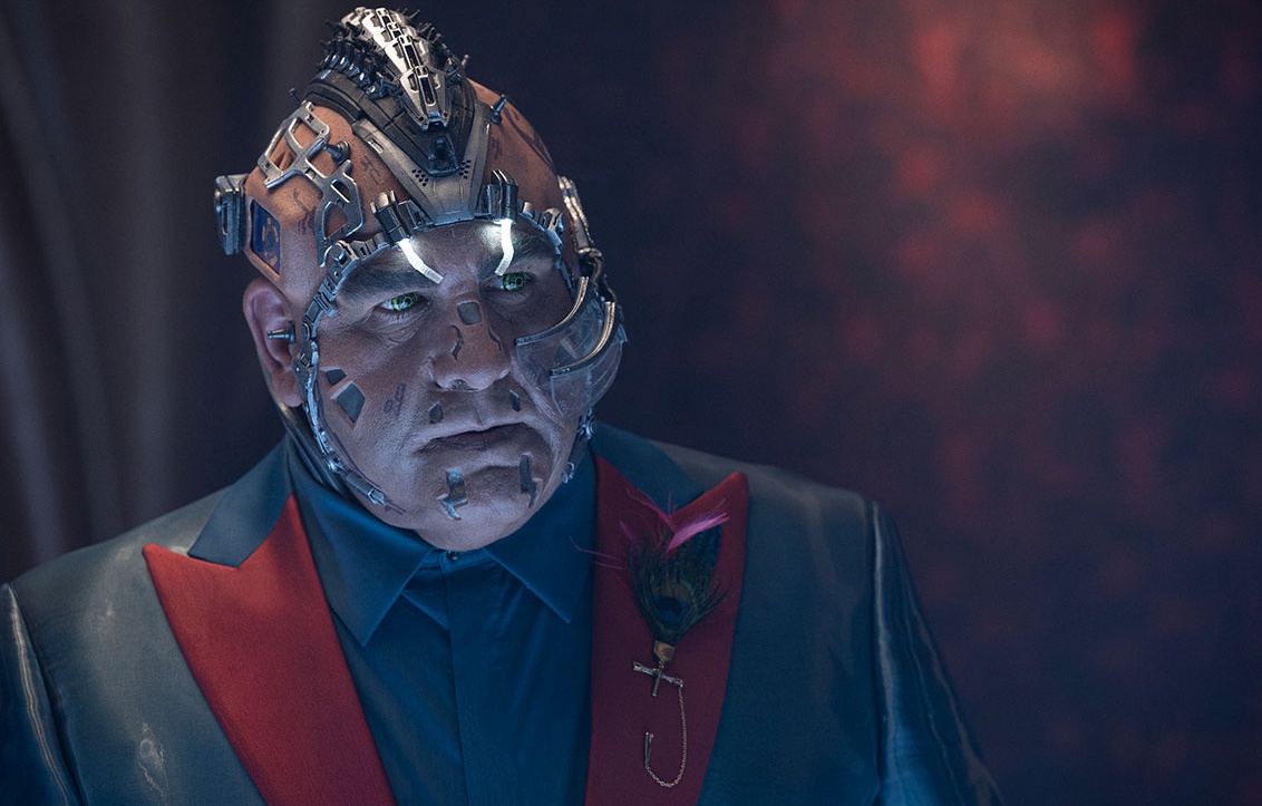 Promo photo from Star Trek: Section 31 (2025) showing a mechanically-augmented character.