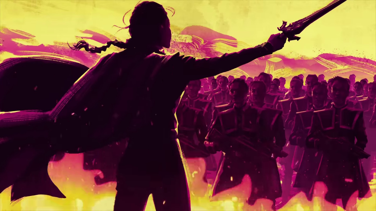 Promo image for Star Trek: Section 31 showing Empress Georgiou holding a sword.