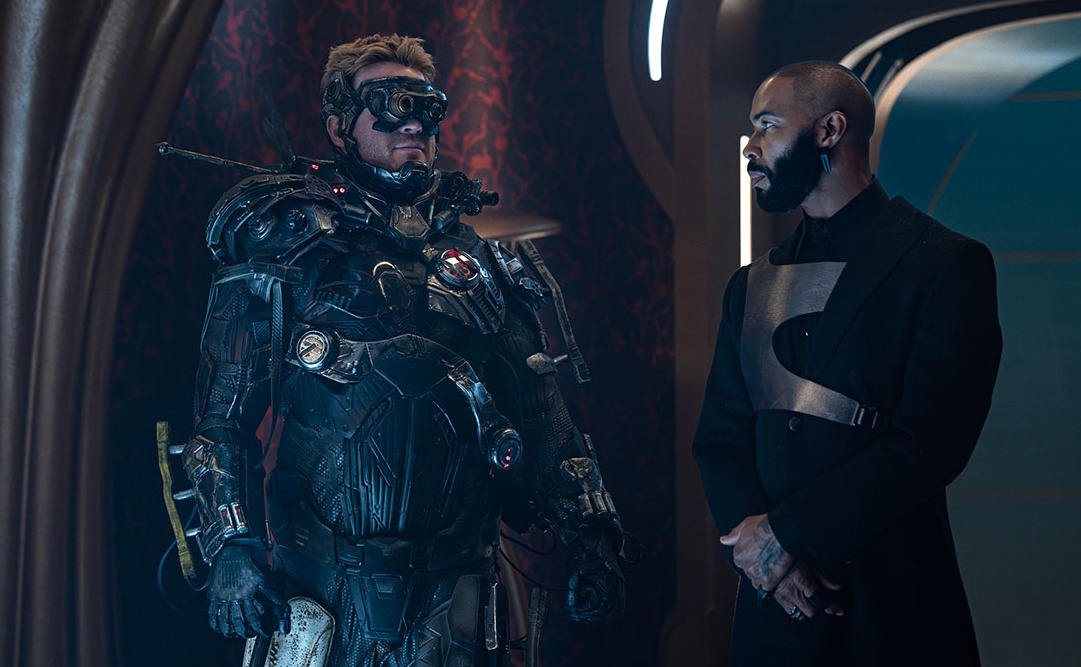 Promo photo from Star Trek: Section 31 (2025) showing Zeph and Sahar.