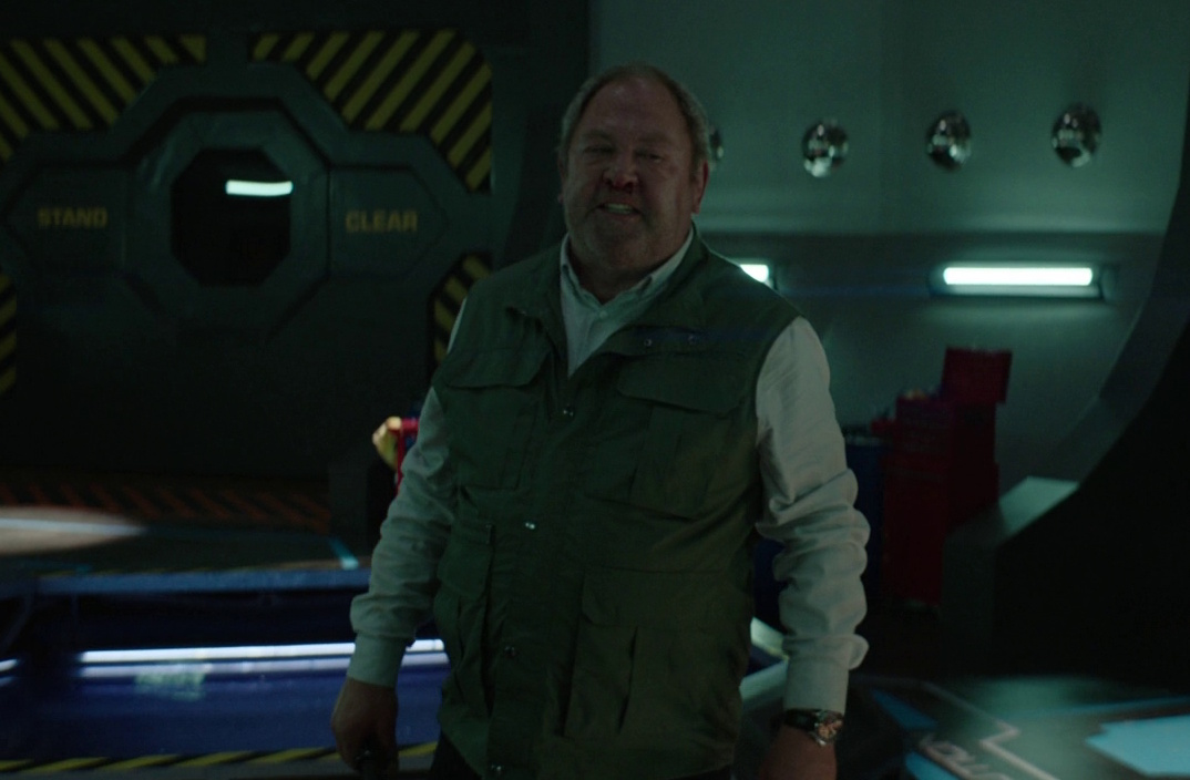 Still frame from The Rig Season 2 (2025) showing Coake.