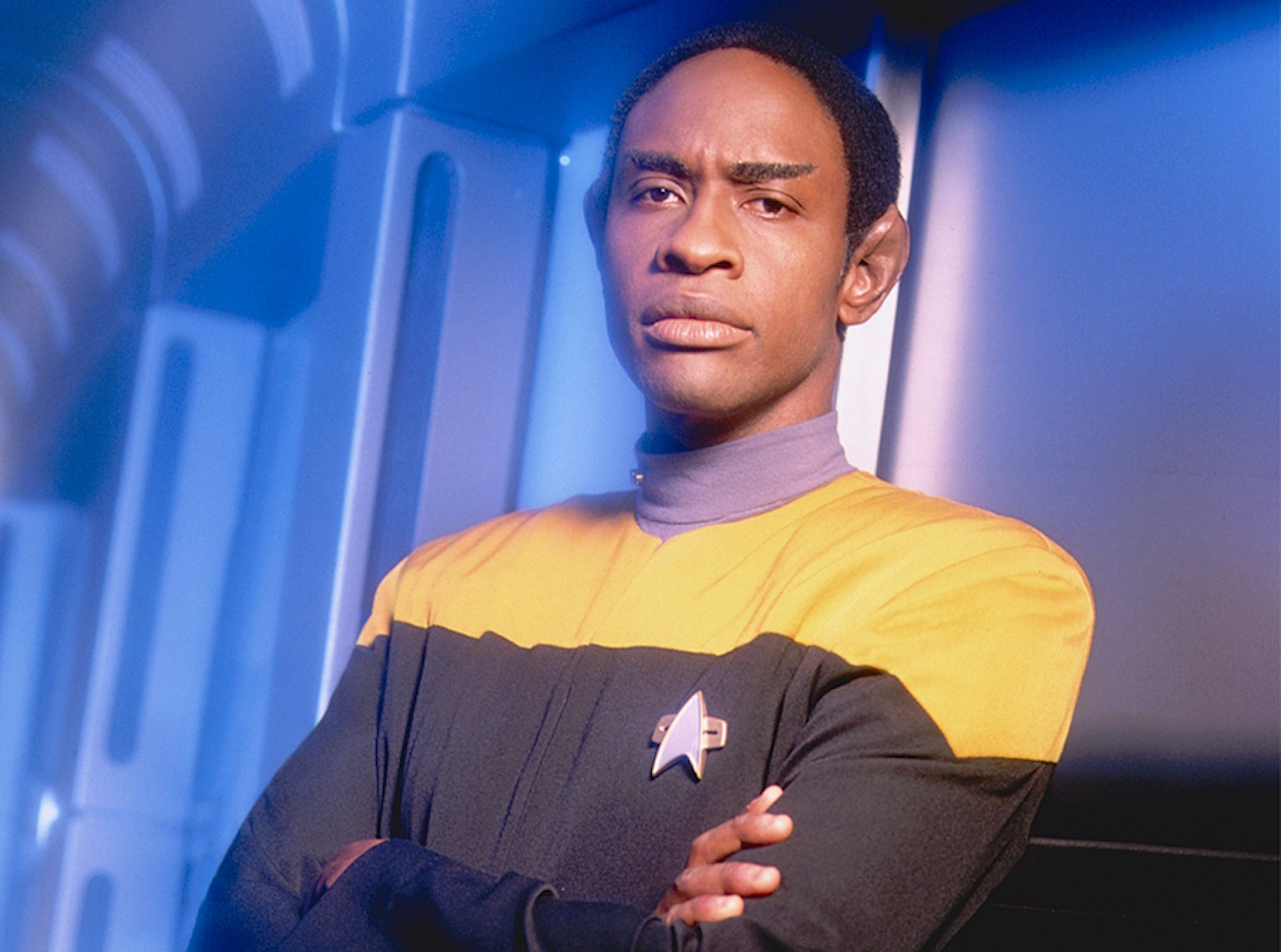 Promotional photo of Tim Russ as Tuvok.