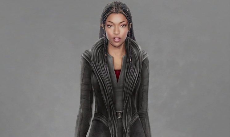 Concept art for Star Trek: Discovery Season 3 showing Michael Burnham.