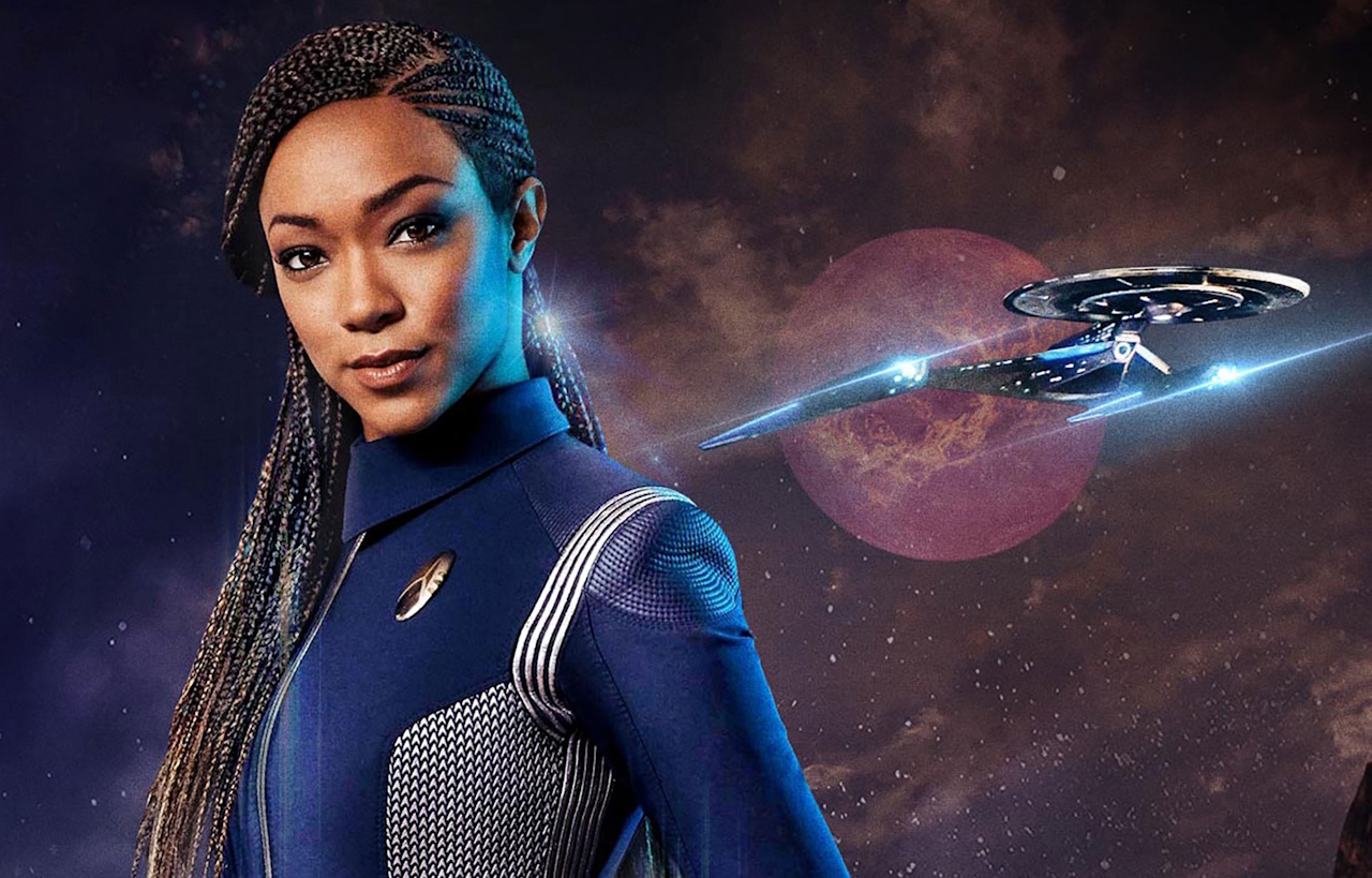 Cropped promo poster for Star Trek: Discovery's third season.
