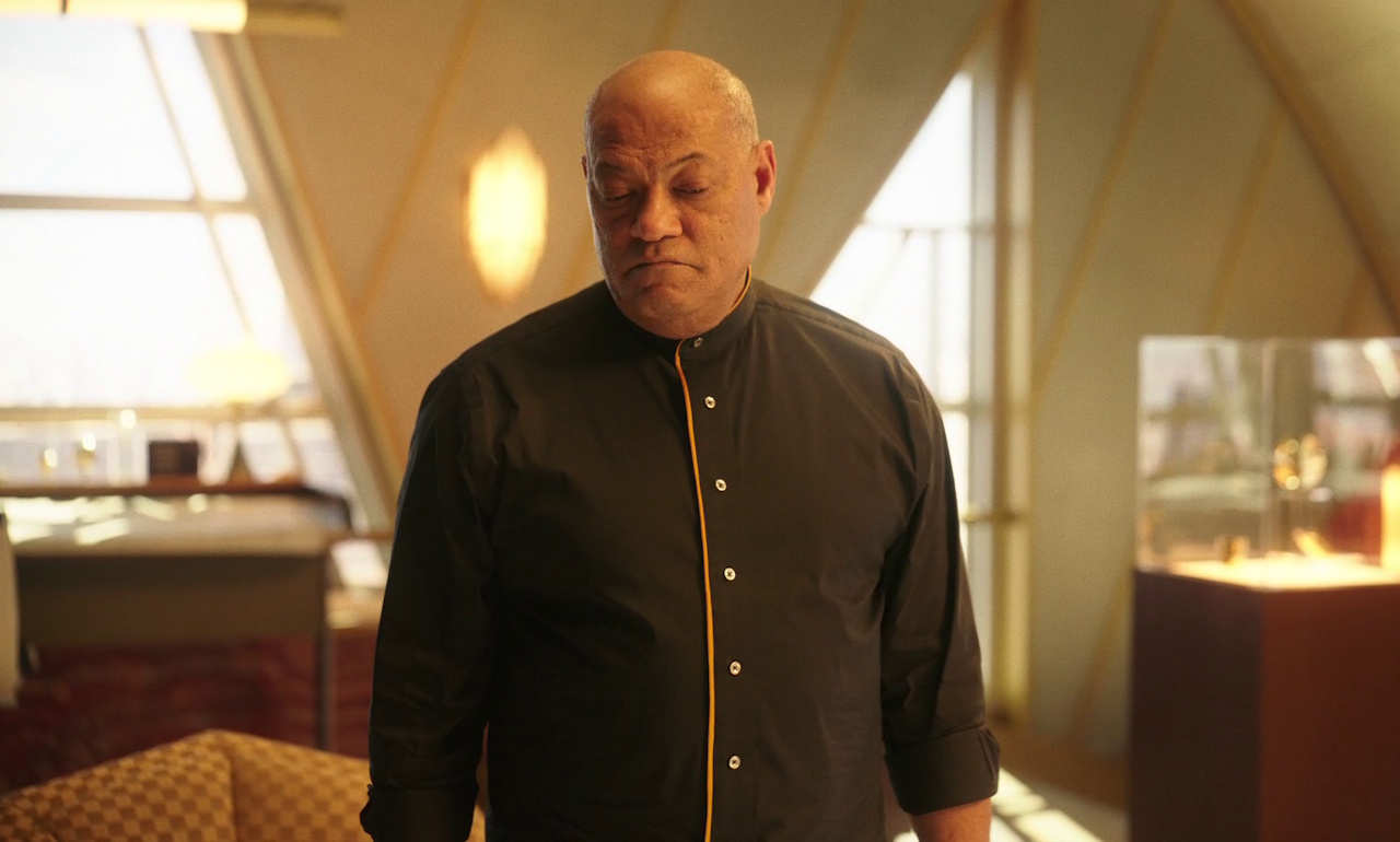 Still frame from Megalopolis (2024) showing Fundi.