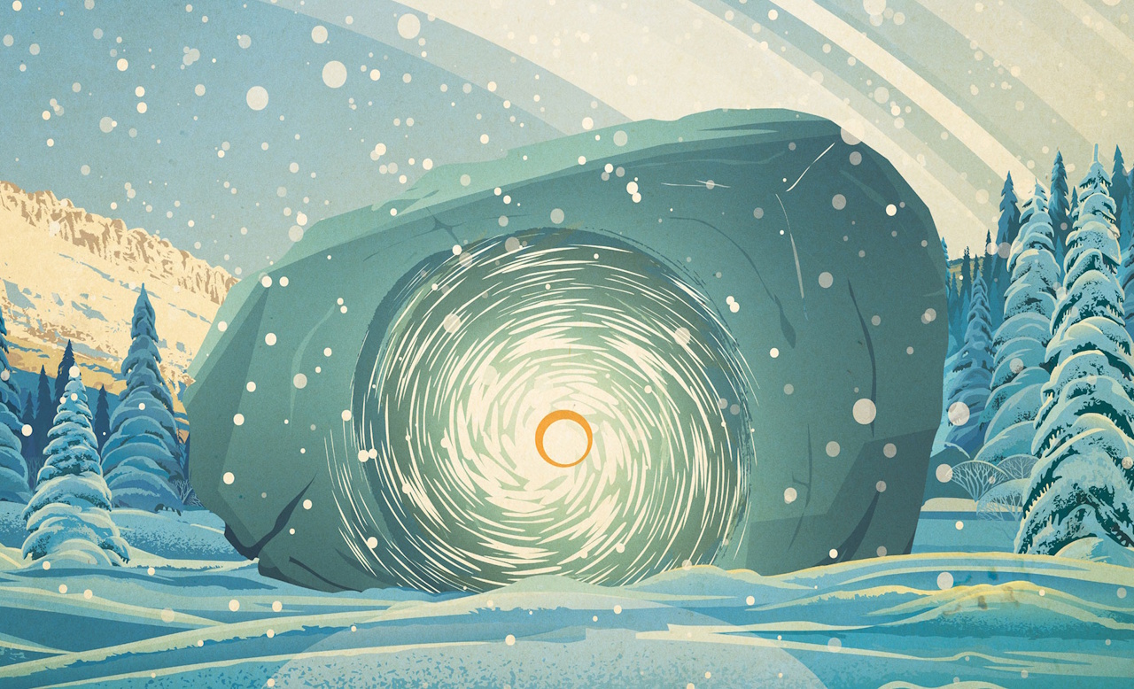 Cropped Star Trek: Discovery poster showing the Guardian of Forever.