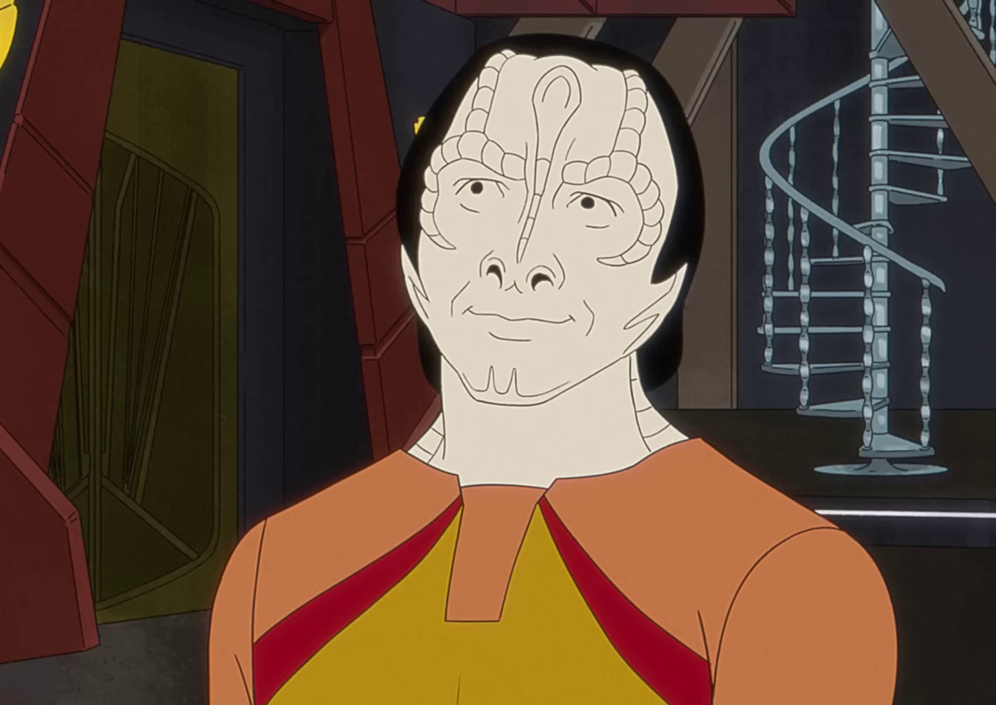 Still frame from Star Trek: Very Short Treks showing Garak.