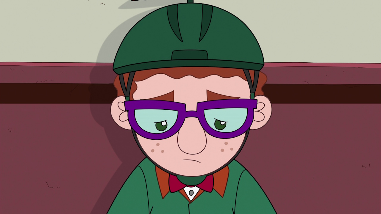 Still frame from Phineas and Ferb Season 5 showing Carl looking dejected.