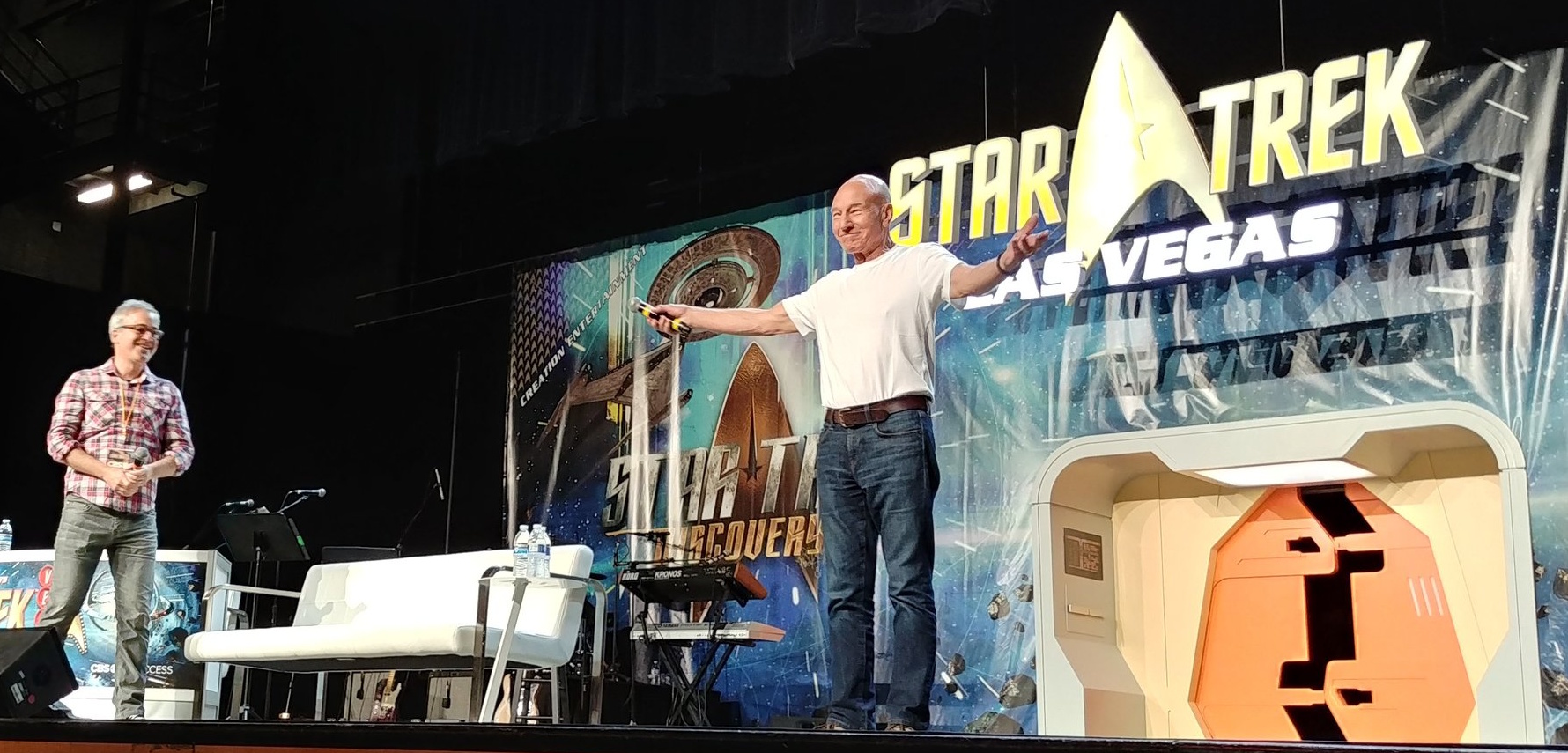 Sir Patrick Stewart at 2018 Star Trek Las Vegas