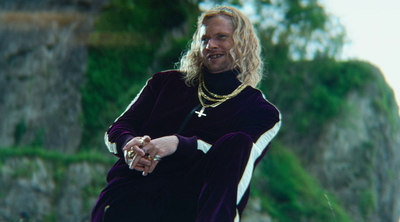 Still frame from 28 Years Later (2025) showing the character Jimmy.