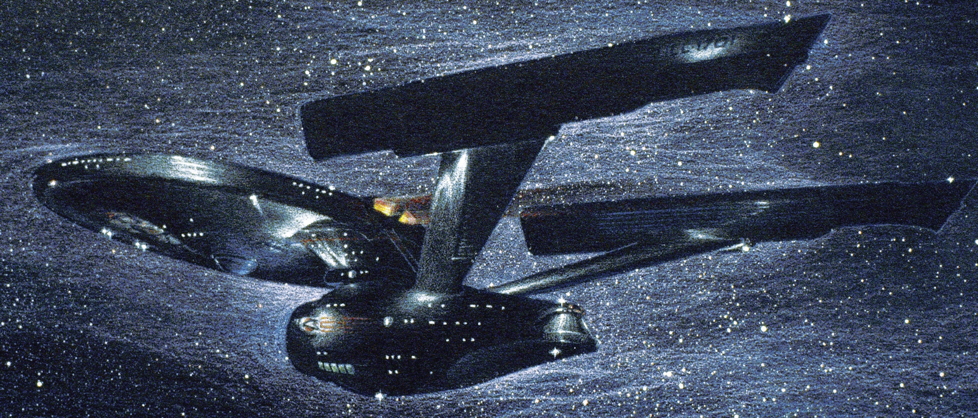 Concept art: The refit USS Enterprise.
