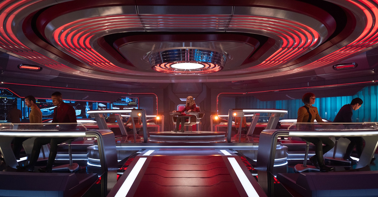 Promo photo for Star Trek: Starfleet Academy showing the bridge.