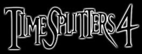 Pre-release/placeholder logo of TimeSplitters 4.
