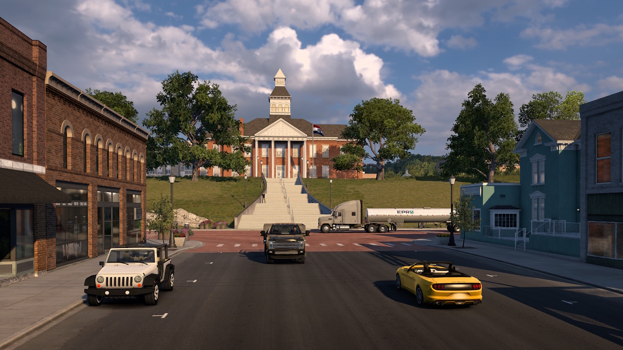 Promo still for American Truck Simulator (2016).