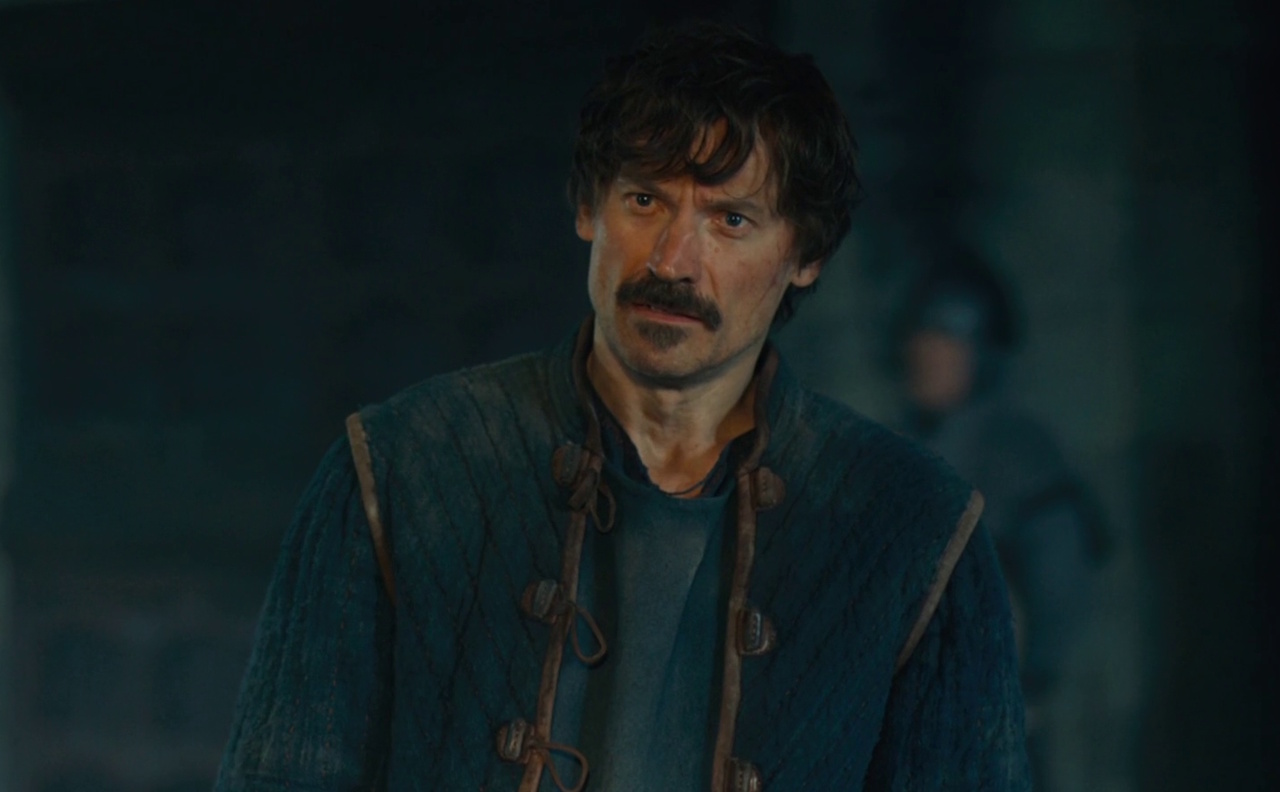 Still frame from King & Conqueror (2025) showing William in Normandy.