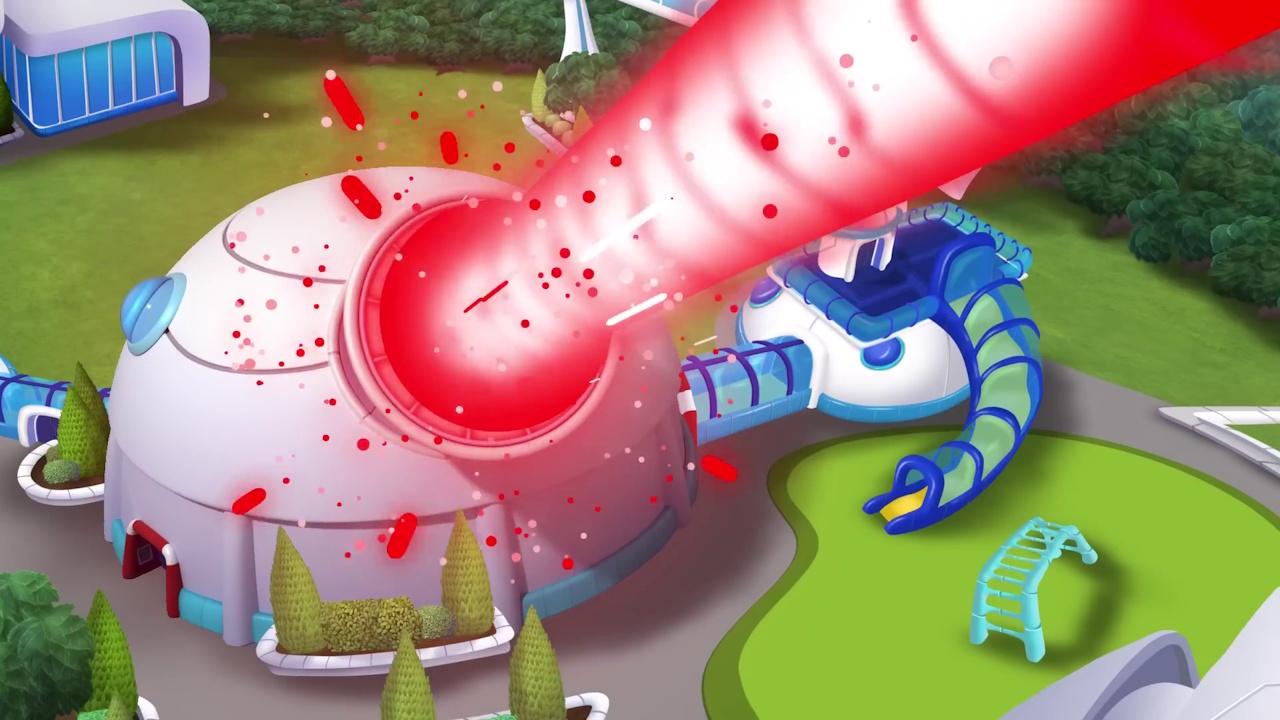 Still frame from Star Trek: Scouts showing HQ.