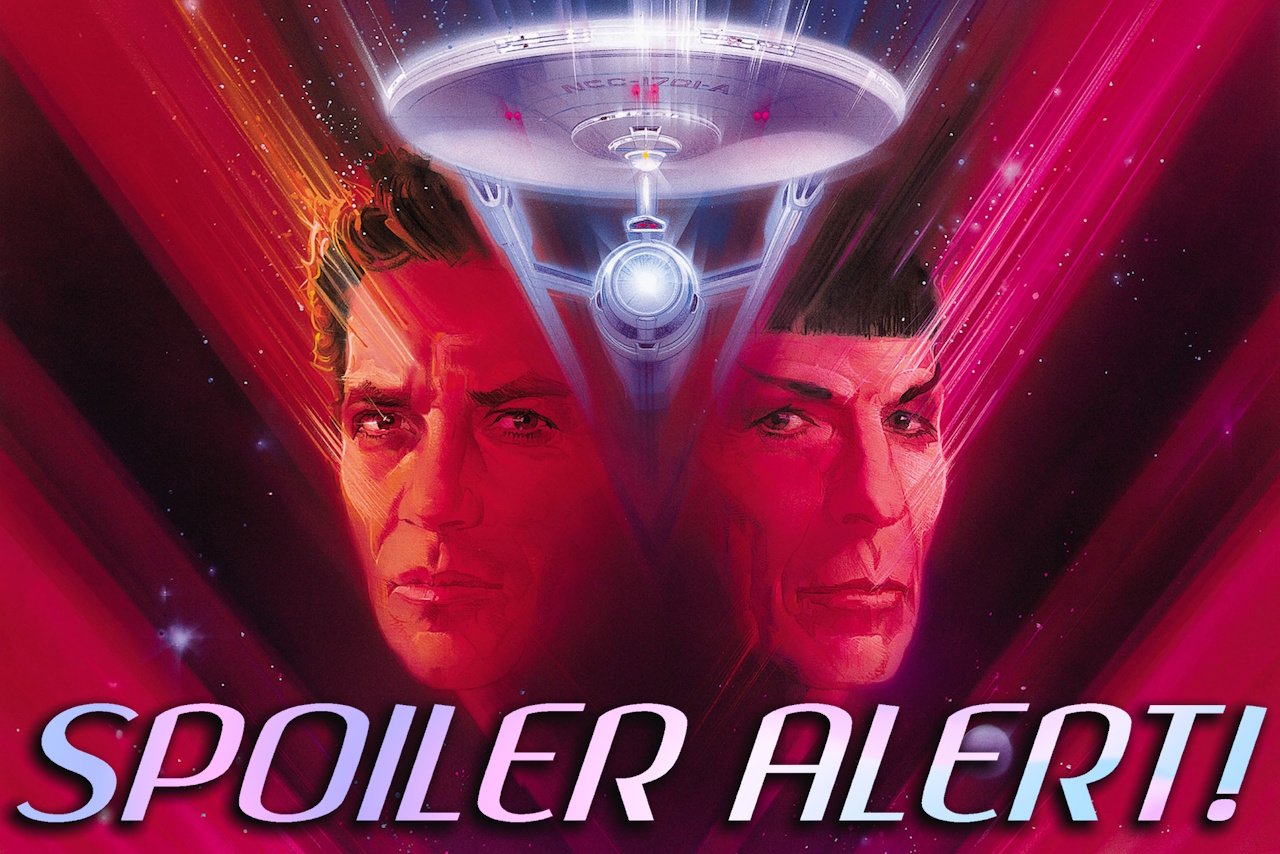 A Star Trek-themed spoiler warning.