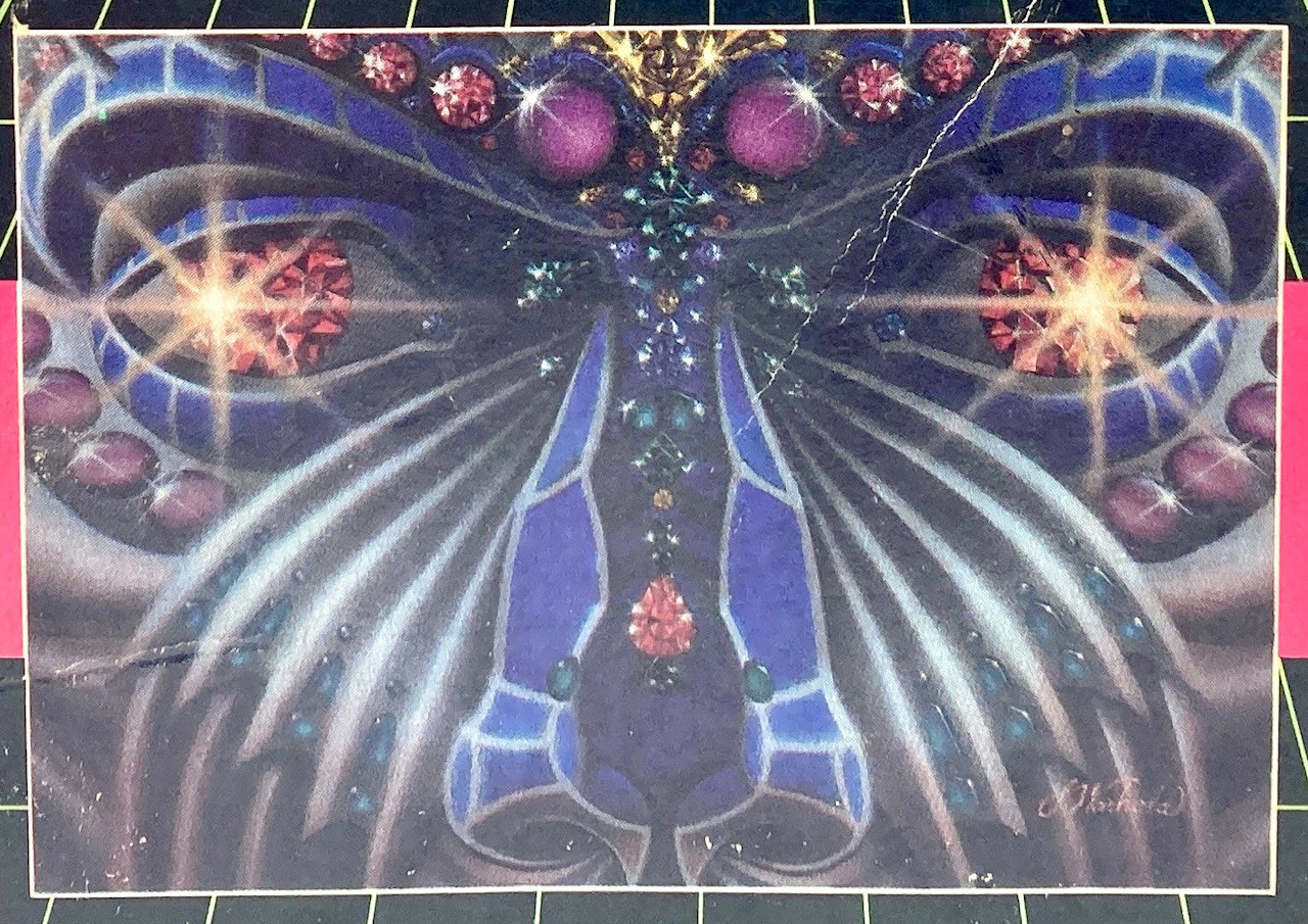 Crop of the first edition cover of Neuromancer.