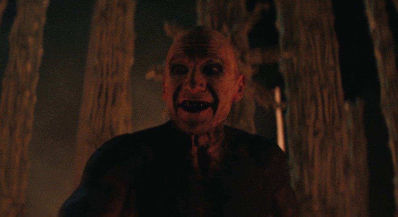 Still frame from 28 Years Later The Bone Temple showing Kelson's performance