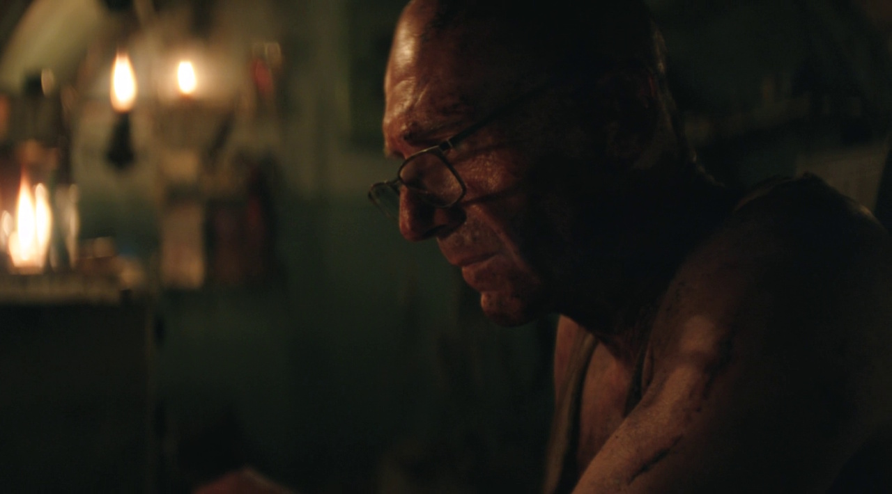 Still frame from 28 Years Later The Bone Temple showing Kelson