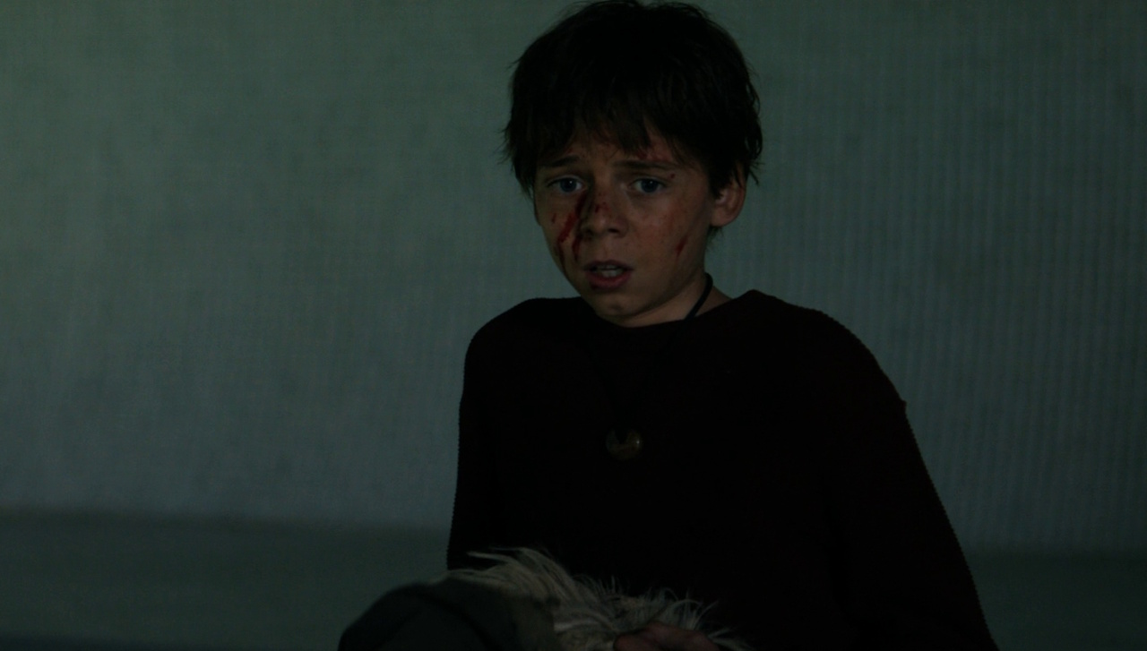 Still frame from 28 Years Later The Bone Temple showing Spike