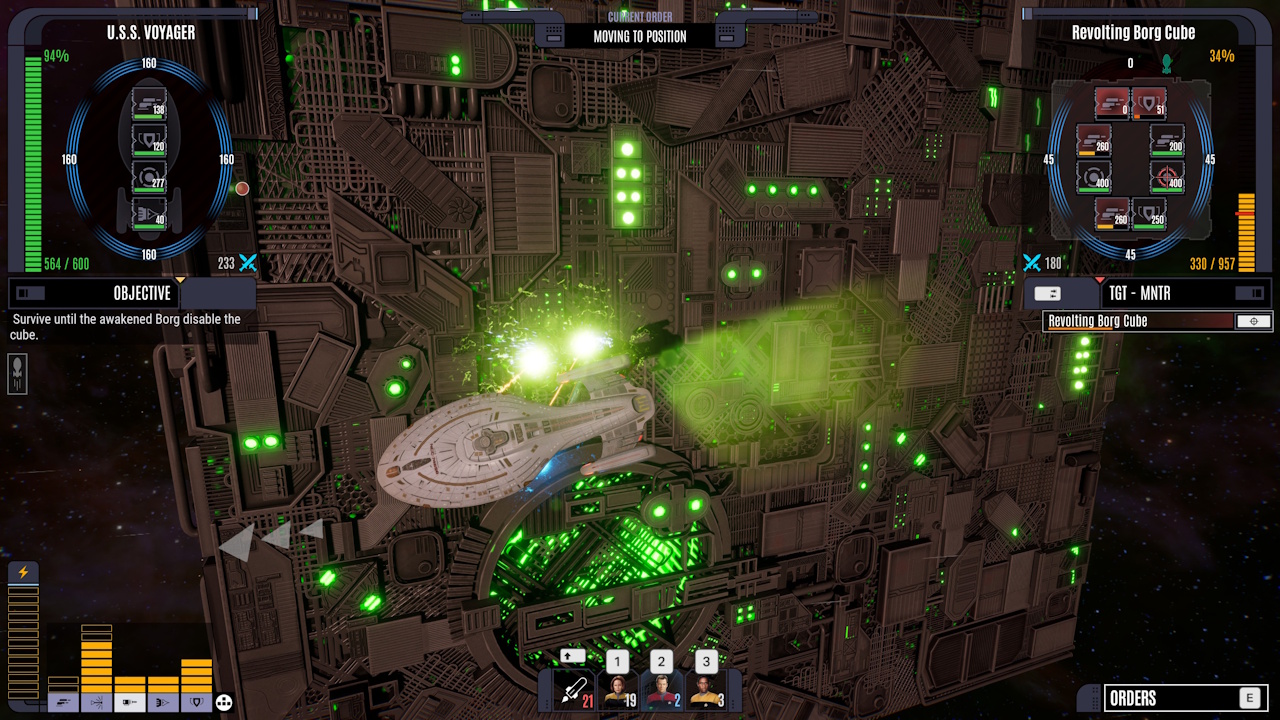 Screenshot of Across The Unknown showing combat