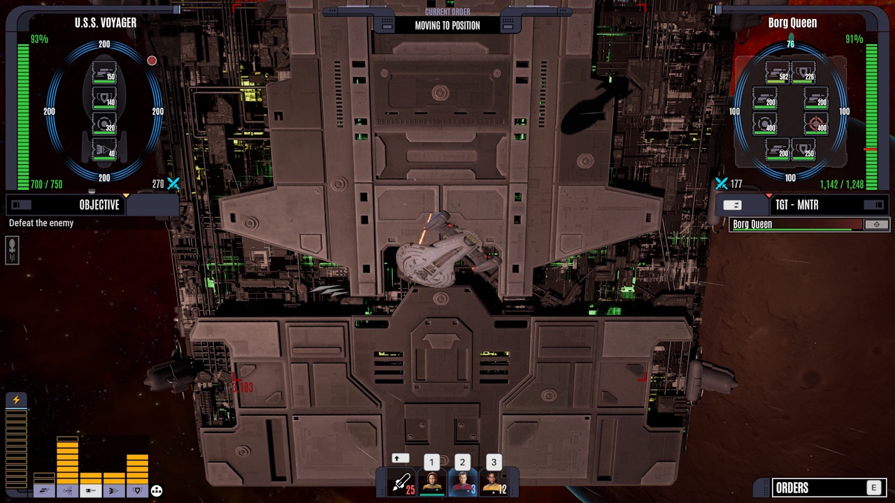 Screenshot of Across The Unknown showing combat